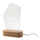 Picture of LED LIGHT TROPHY AWARD, PENTAGON in Clear Transparent