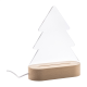 Picture of CHRISTMAS TREE LED LIGHT TROPHY AWARD in Clear Transparent