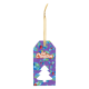 Picture of CUSTOM GIFT TAG, CHRISTMAS TREE in White