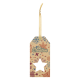 Picture of CUSTOM GIFT TAG, STAR in White