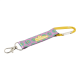 CUSTOM RPET KEYRING in Yellow image 2