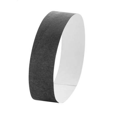 Picture of TYVEK WRISTBANDS (10 PCS) in Black