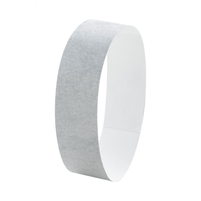 Picture of TYVEK WRISTBANDS (10 PCS) in Silver