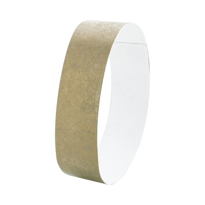 Picture of TYVEK WRISTBANDS (10 PCS) in Gold