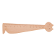 Picture of WOOD RULER in Natural