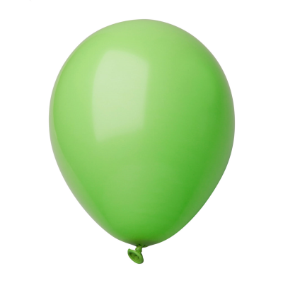Picture of BALLOON, PASTEL COLOUR in Apple Green.