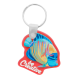 Picture of CUSTOM MADE KEYRING in Clear Transparent Red