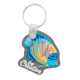 Picture of CUSTOM MADE KEYRING in Clear Transparent Black