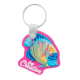 Picture of CUSTOM MADE KEYRING in Clear Transparent Pink