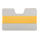 Picture of CARD HOLDER WALLET in Yellow