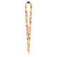 Picture of CUSTOM SUBLIMATION LANYARD in White