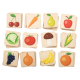 Picture of MEMORY GAME, FRUITS AND VEGGIES in Natural