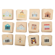 Picture of MEMORY GAME, BUILDINGS in Natural
