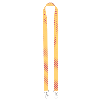 Picture of CUSTOM SUBLIMATION LANYARD in White