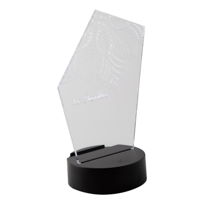 Picture of LED LIGHT TROPHY AWARD in Clear Transparent