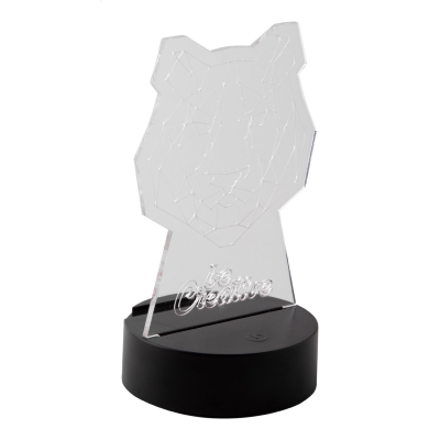 Picture of LED LIGHT TROPHY AWARD in Clear Transparent