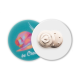 Picture of MAGNETIC BADGE in White