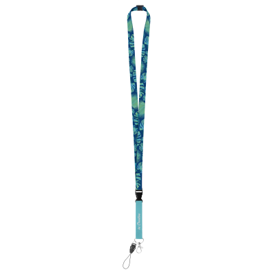 Picture of CUSTOM SUBLIMATION LANYARD in White