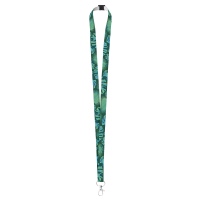 Picture of CUSTOM SUBLIMATION LANYARD in White