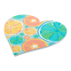 Picture of COASTER, HEART in White