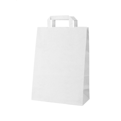 Picture of PAPER BAG in White.