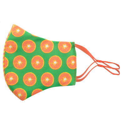 Picture of CUSTOM FACE MASK in Orange.