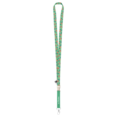 Picture of CUSTOM SUBLIMATION LANYARD in White