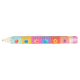 Picture of 24 CM RULER, PENCIL in White