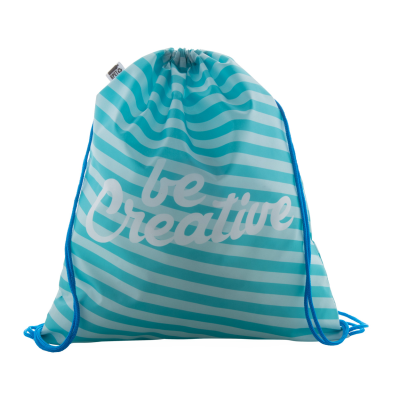 Picture of CUSTOM DRAWSTRING BAG in Blue