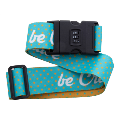 Picture of CUSTOM LUGGAGE BELT in White