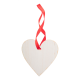 CHRISTMAS TREE ORNAMENT, HEART in Natural image 2
