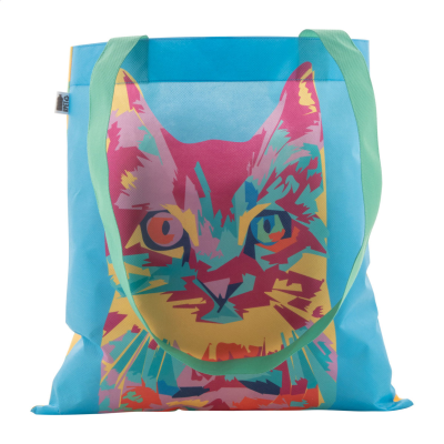 Picture of CUSTOM SHOPPER TOTE BAG in White