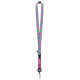 Picture of CUSTOM SUBLIMATION LANYARD in White
