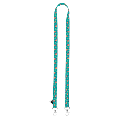 Picture of CUSTOM SUBLIMATION LANYARD in White