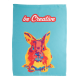 Picture of SUBLIMATION KITCHEN TOWEL in White