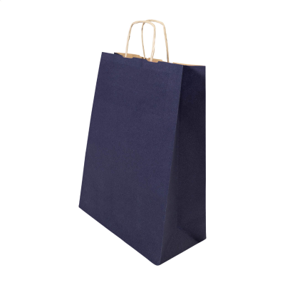 Picture of PAPER GIFT BAG, MEDIUM in Dark Blue