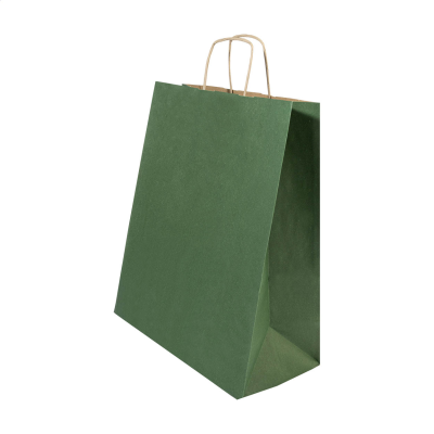 Picture of PAPER GIFT BAG, MEDIUM in Green