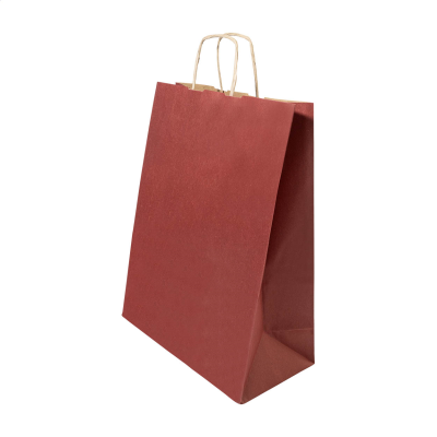 Picture of PAPER GIFT BAG, MEDIUM in Burgundy