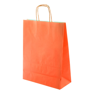 Picture of PAPER BAG in Orange.