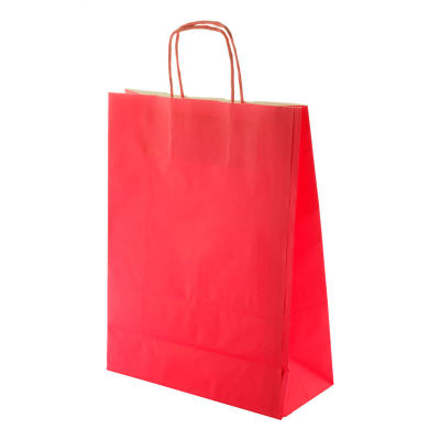 Picture of PAPER BAG in Red.