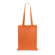 Picture of COTTON SHOPPER TOTE BAG in Orange
