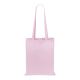 Picture of COTTON SHOPPER TOTE BAG in Pastel Pink