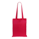 Picture of COTTON SHOPPER TOTE BAG in Red