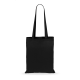 Picture of COTTON SHOPPER TOTE BAG in Black