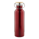 Picture of STAINLESS STEEL METAL BOTTLE in Red