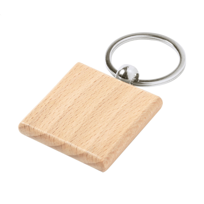 Picture of KEYRING, SQUARE in Natural