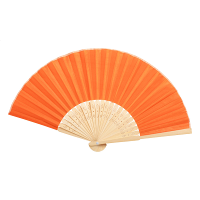 Picture of HAND FAN in Orange.