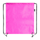 Picture of RPET DRAWSTRING BAG in Rose