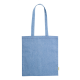 Picture of COTTON SHOPPER TOTE BAG in Blue