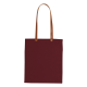 Picture of COTTON SHOPPER TOTE BAG in Burgundy